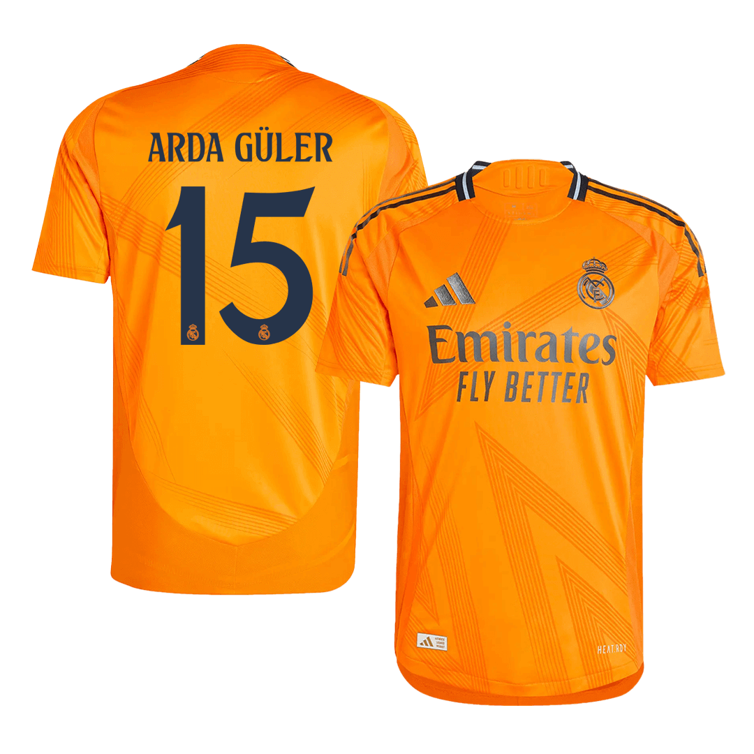 ARDA GÜLER #15 Real Madrid Away Player Version Jersey - gogoalshop