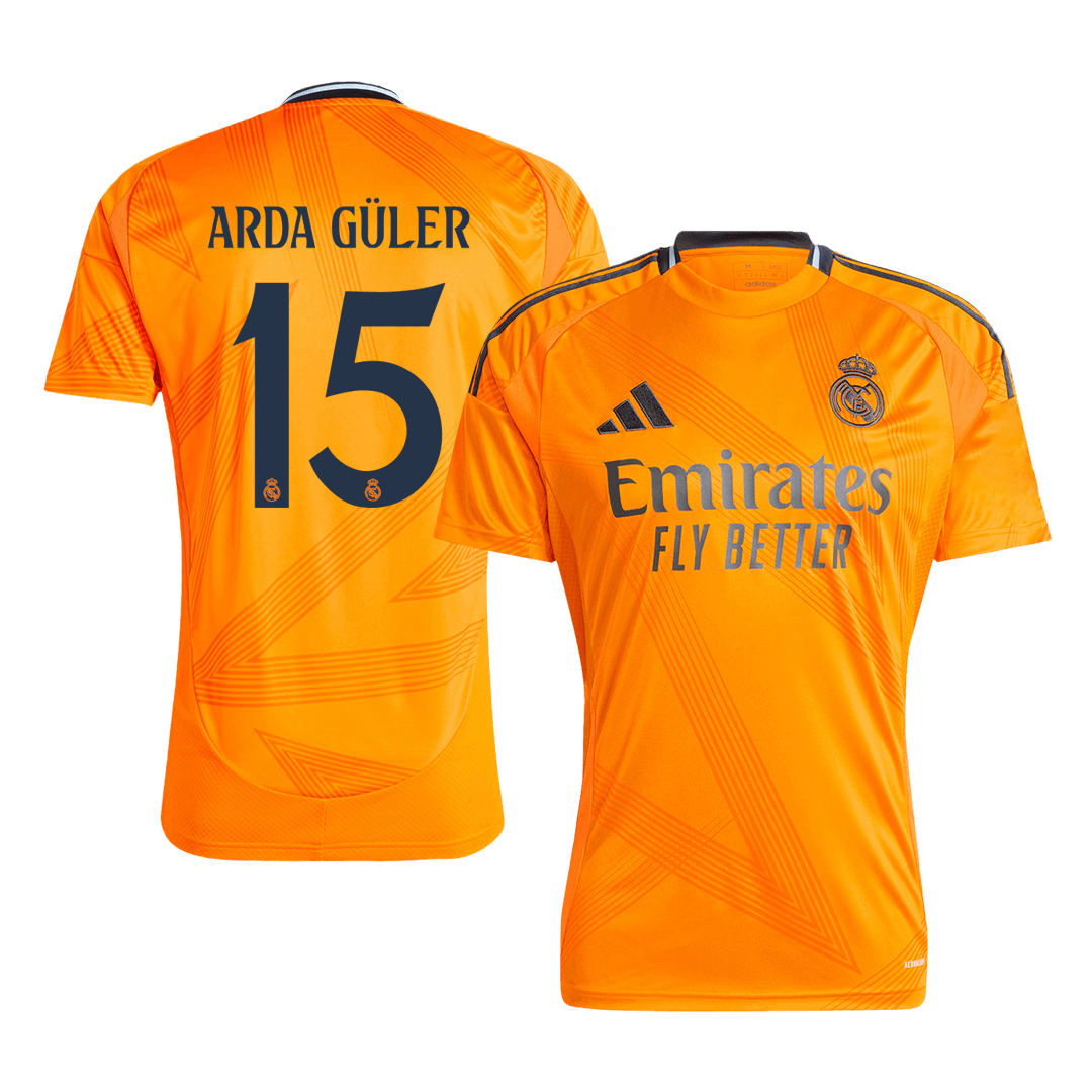 ARDA GÜLER #15 Real Madrid Away Soccer Jersey - gogoalshop