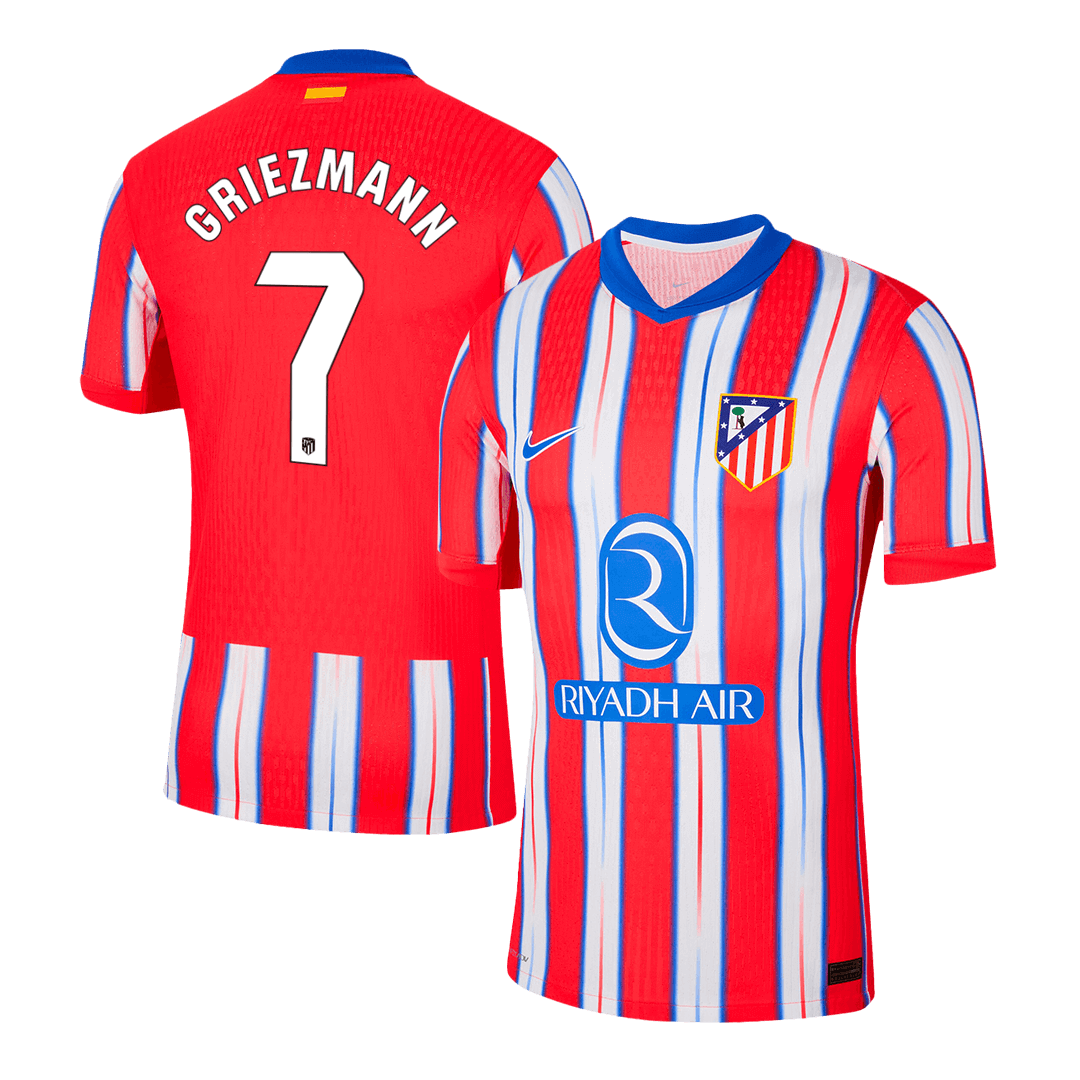 GRIEZMANN #7 Atletico Madrid Home Player Version Jersey - gogoalshop