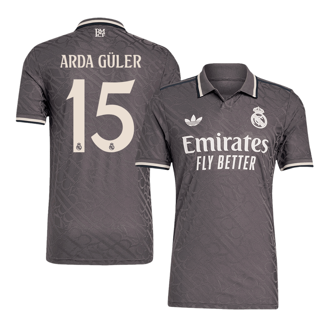 ARDA GÜLER #15 Real Madrid Third Away Player Version Jersey - gogoalshop