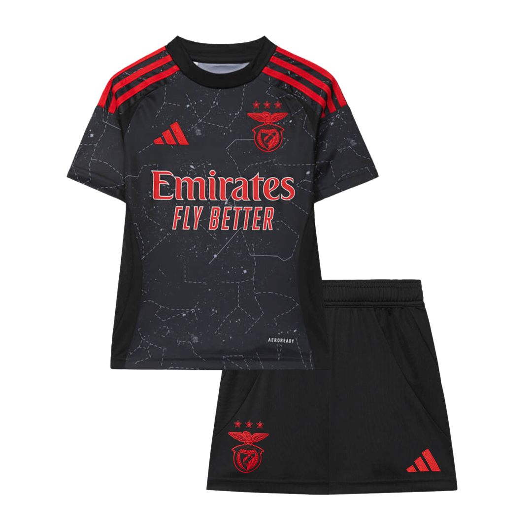 Benfica Away Kids Soccer Jerseys Kit - gogoalshop