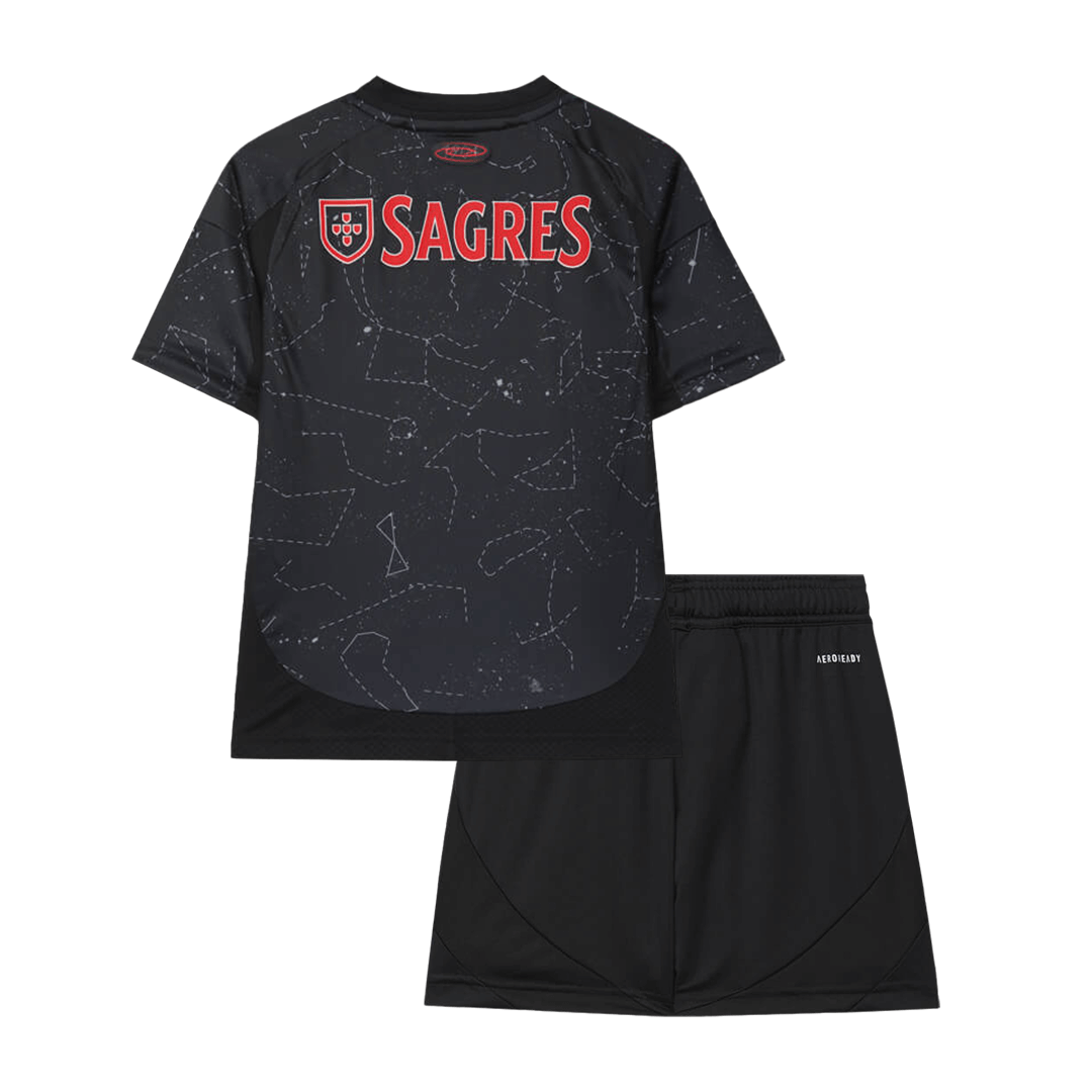 Benfica Away Kids Soccer Jerseys Kit - gogoalshop