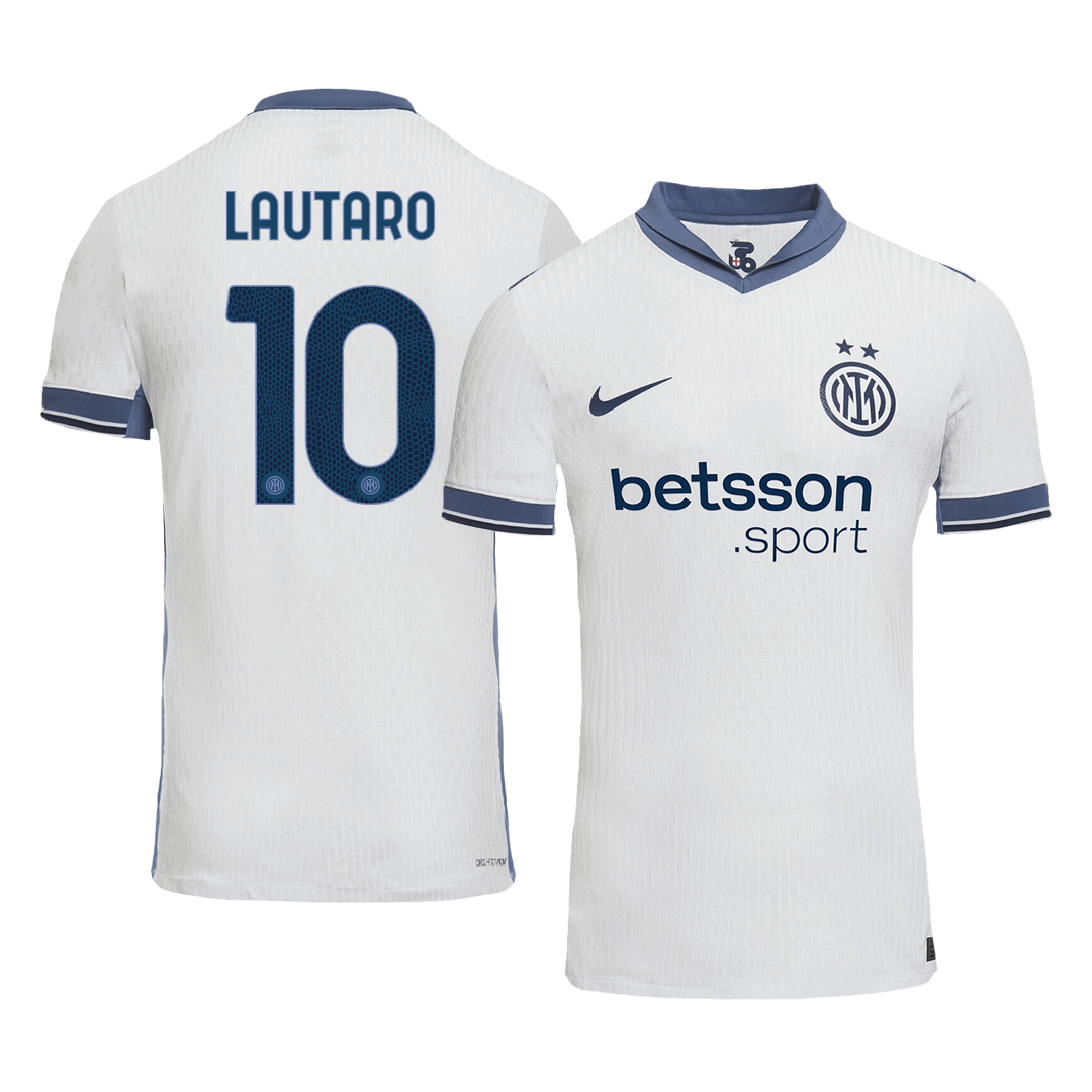 LAUTARO #10 Inter Milan Away Authentic Soccer Jersey - gogoalshop