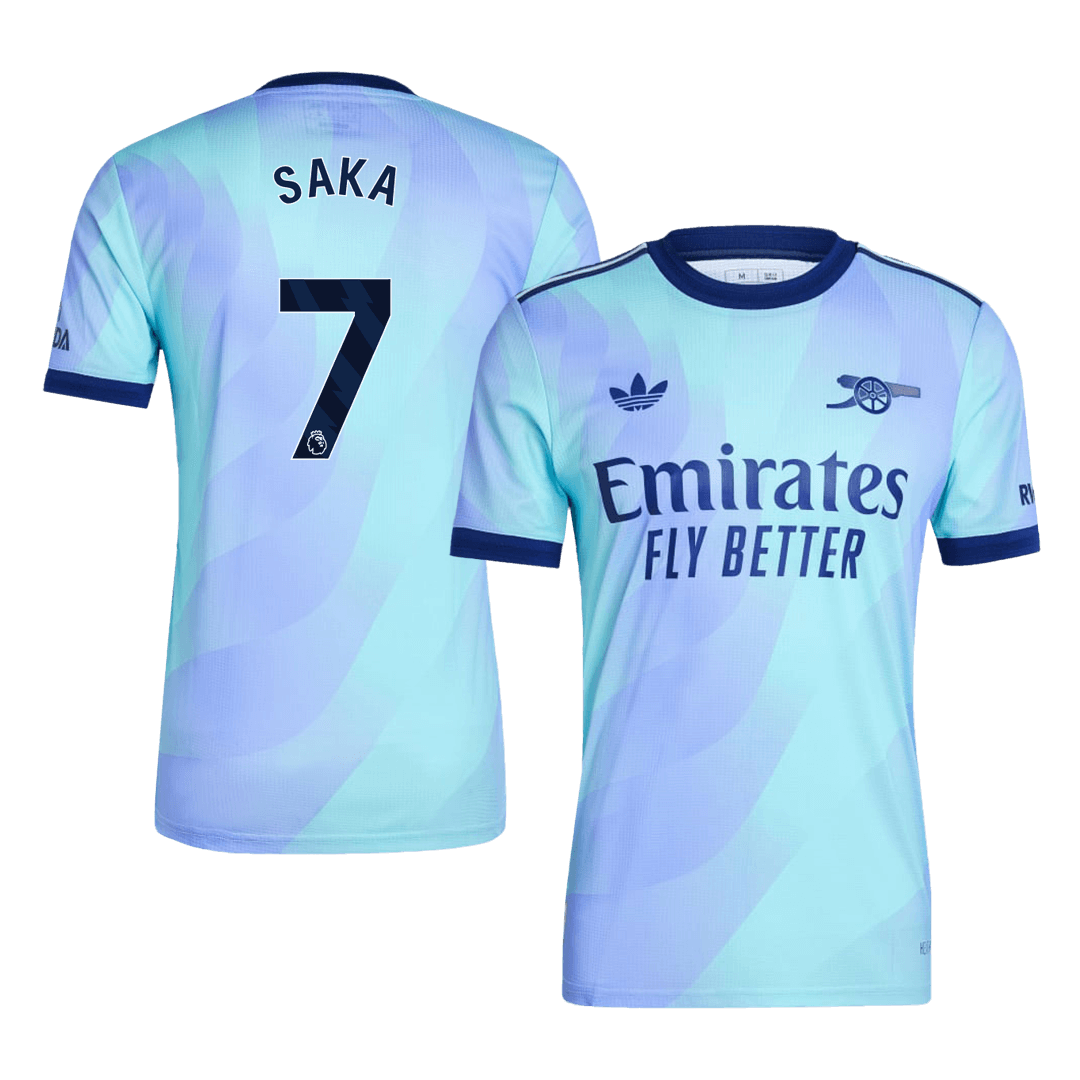 SAKA #7 Arsenal Third Away Player Version Jersey - gogoalshop