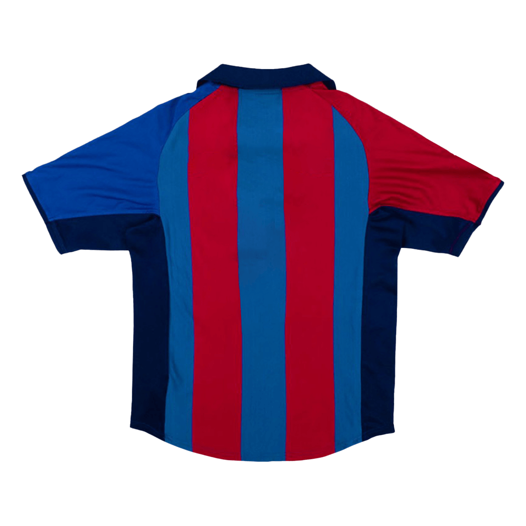 Retro Soccer Jersey Barcelona Home 2001/02 - gogoalshop