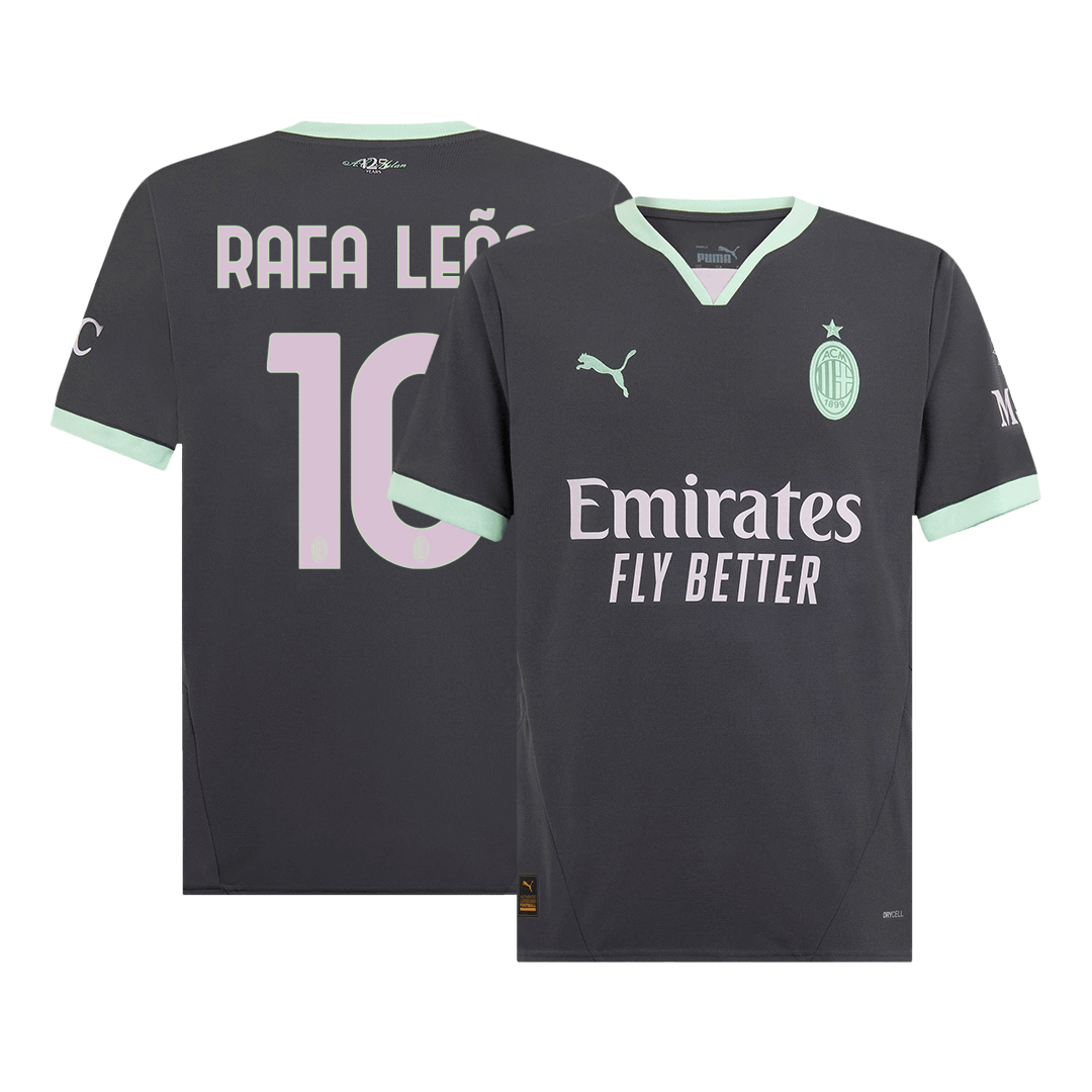 RAFA LEÃO #10 AC Milan Third Away Soccer Jersey - gogoalshop
