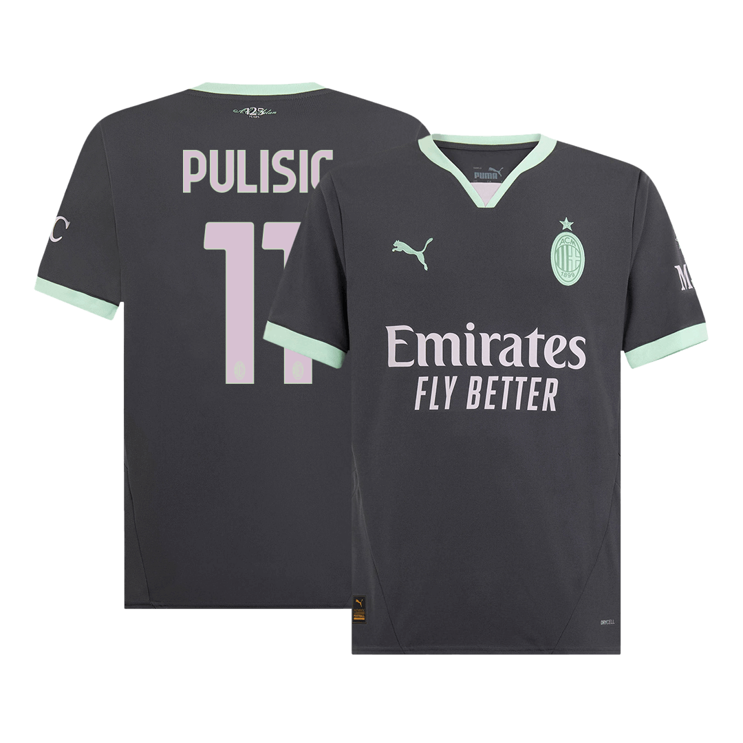 PULISIC #11 AC Milan Third Away Soccer Jersey - gogoalshop