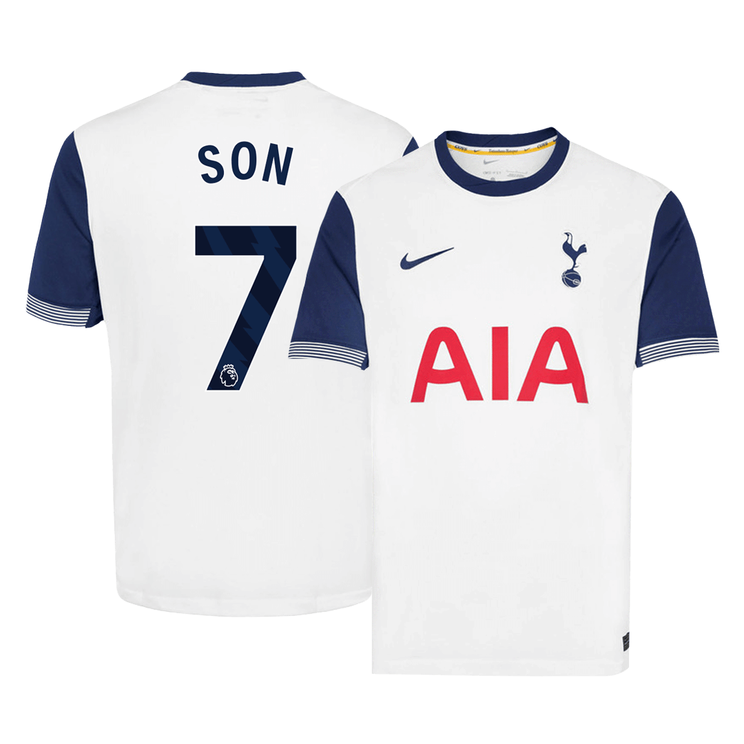 SON #7 Tottenham Hotspur Home Soccer Jersey - gogoalshop