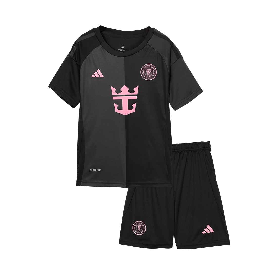 Inter Miami CF Away Kids Soccer Jerseys Kit 2025 - gogoalshop