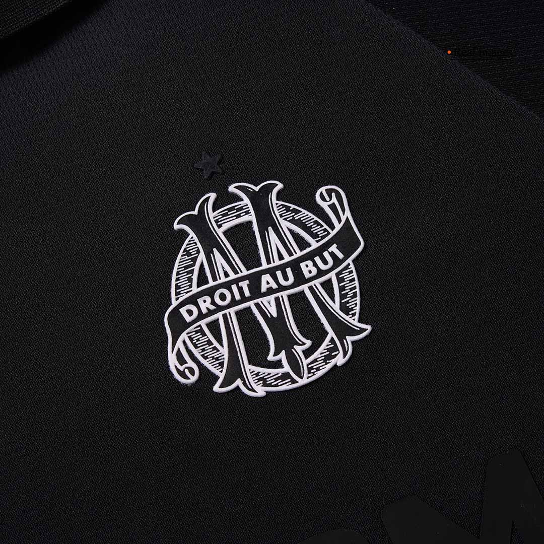 Marseille Goalkeeper Soccer Jersey Black - 125th Anniversary - gogoalshop