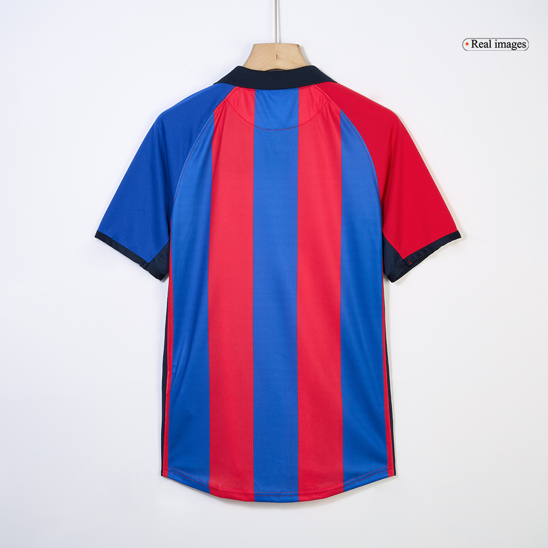 Retro Soccer Jersey Barcelona Home 2001/02 - gogoalshop