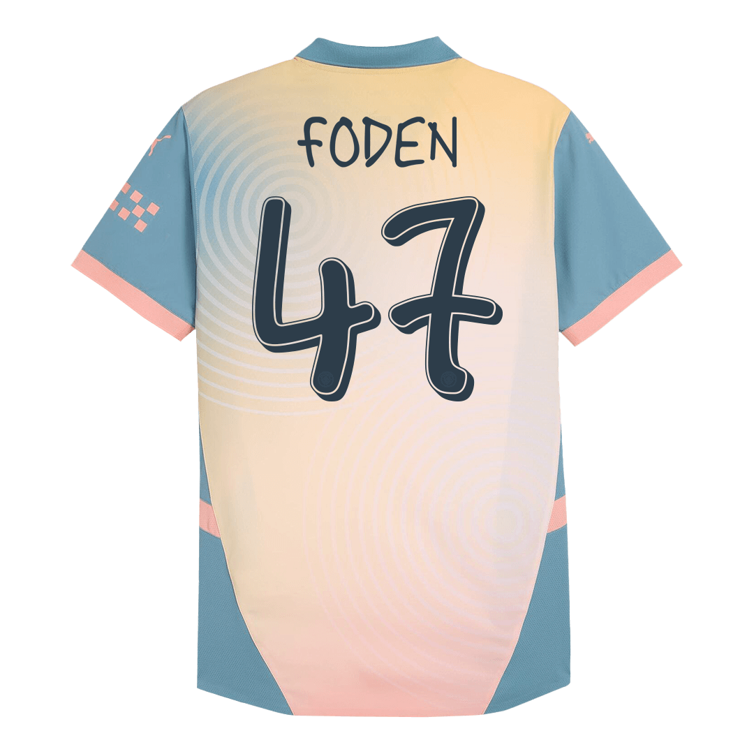 FODEN #47 Manchester City Fourth Away Player Version Jersey - gogoalshop