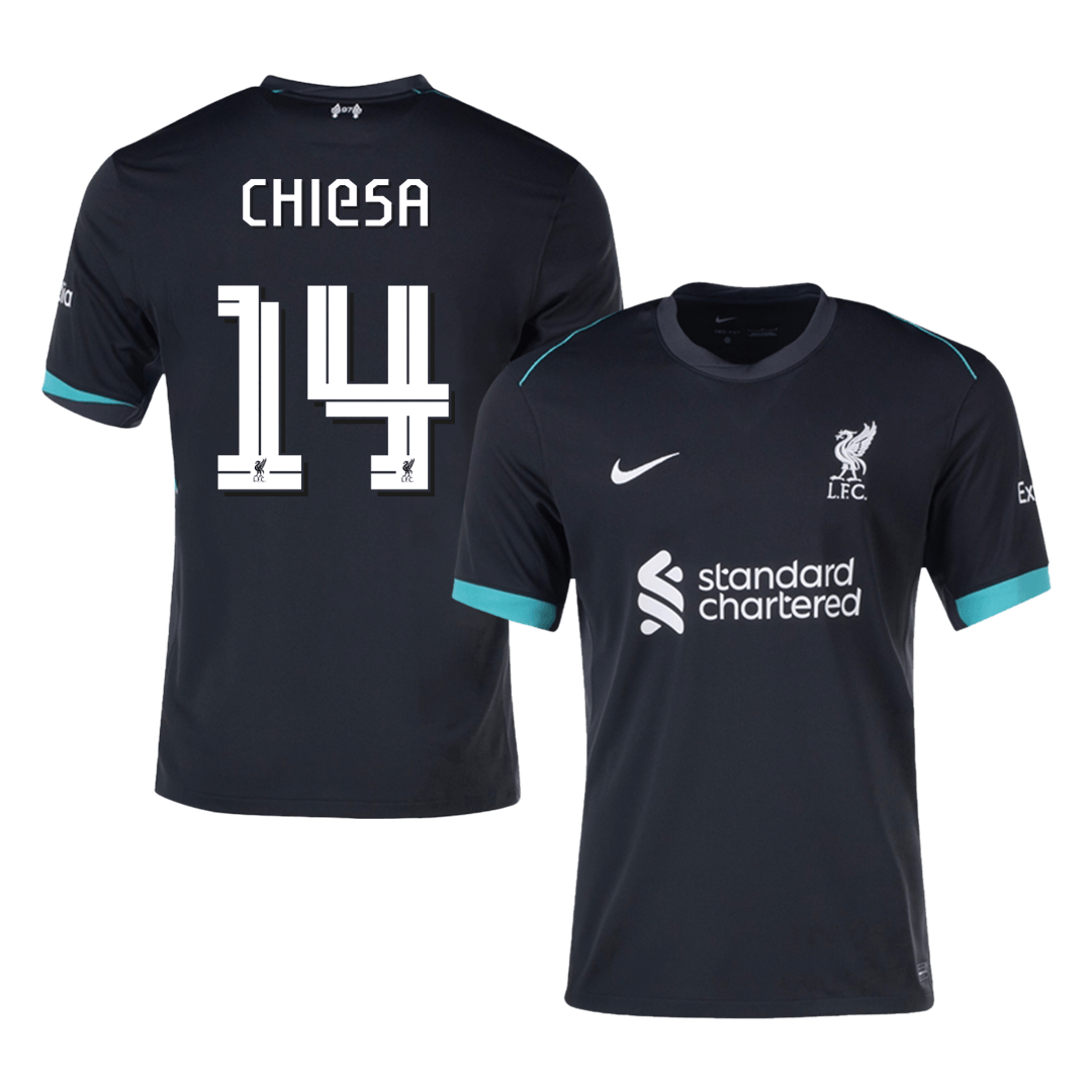 CHIESA #14 Liverpool Away Soccer Jersey -UCL - gogoalshop