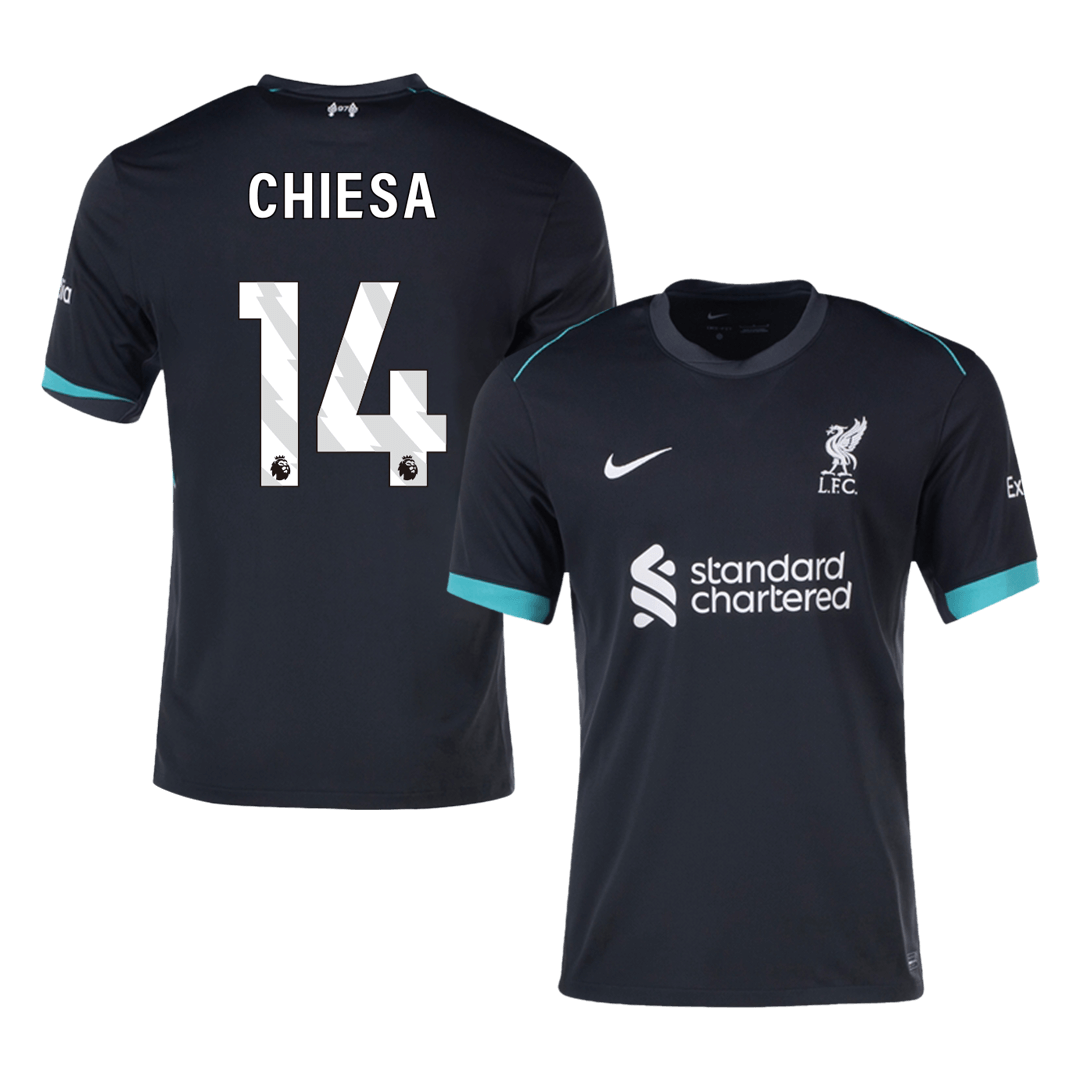 CHIESA #14 Liverpool Away Soccer Jersey - gogoalshop
