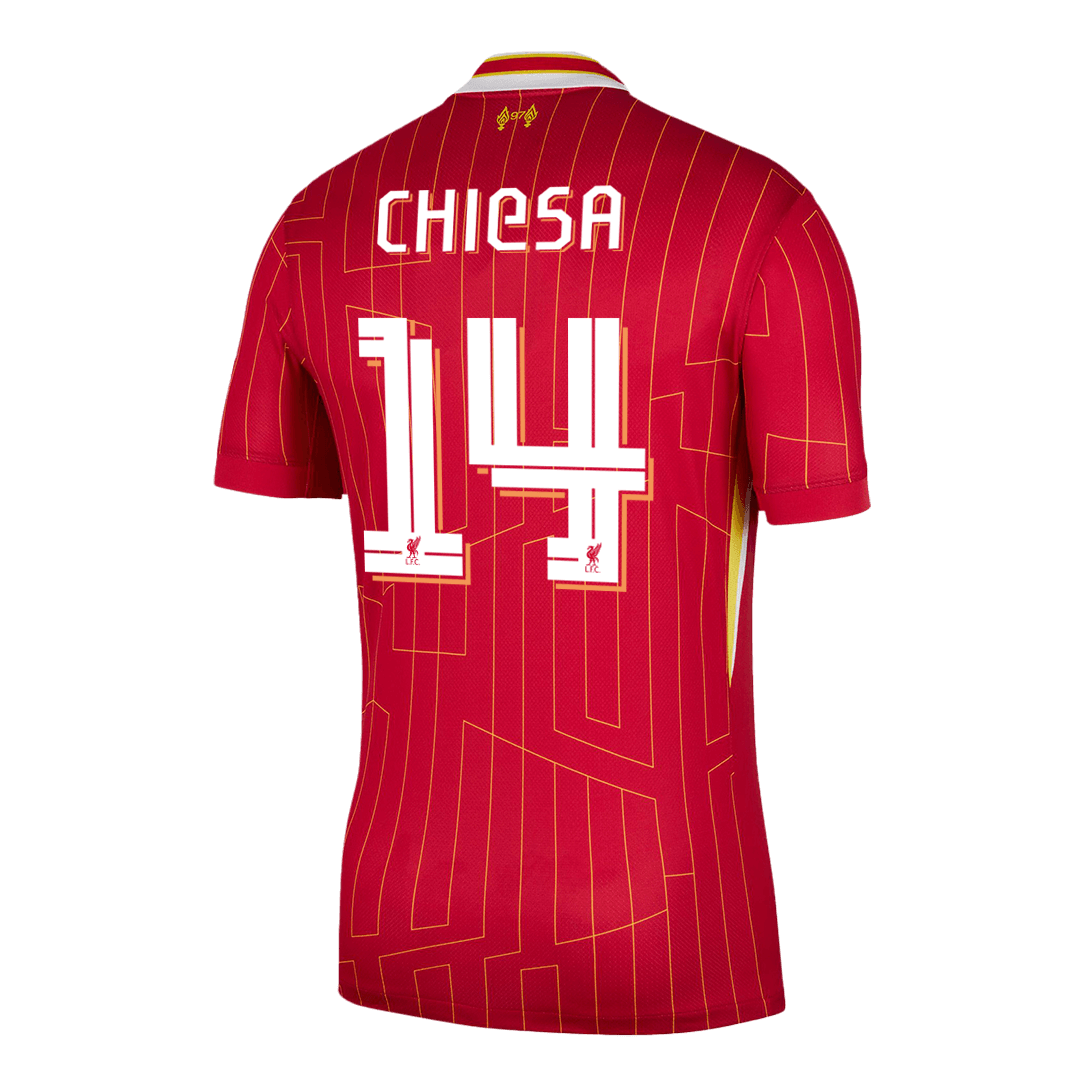 CHIESA #14 Liverpool Home Soccer Jersey -UCL - gogoalshop