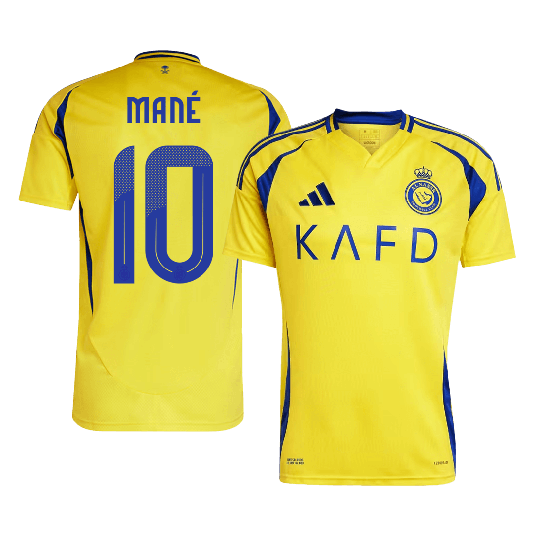 MANÉ #10 Al Nassr Home Soccer Jersey - ACL - gogoalshop