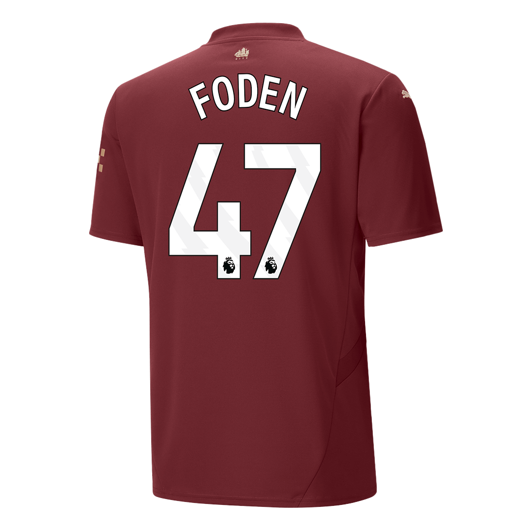 FODEN #47 Manchester City Third Away Soccer Jersey - gogoalshop