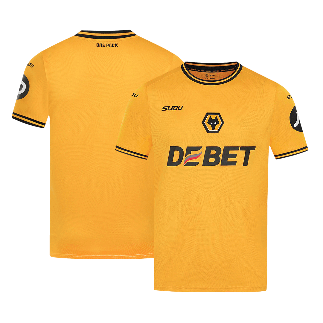 Wolverhampton Wanderers Home Soccer Jersey - gogoalshop