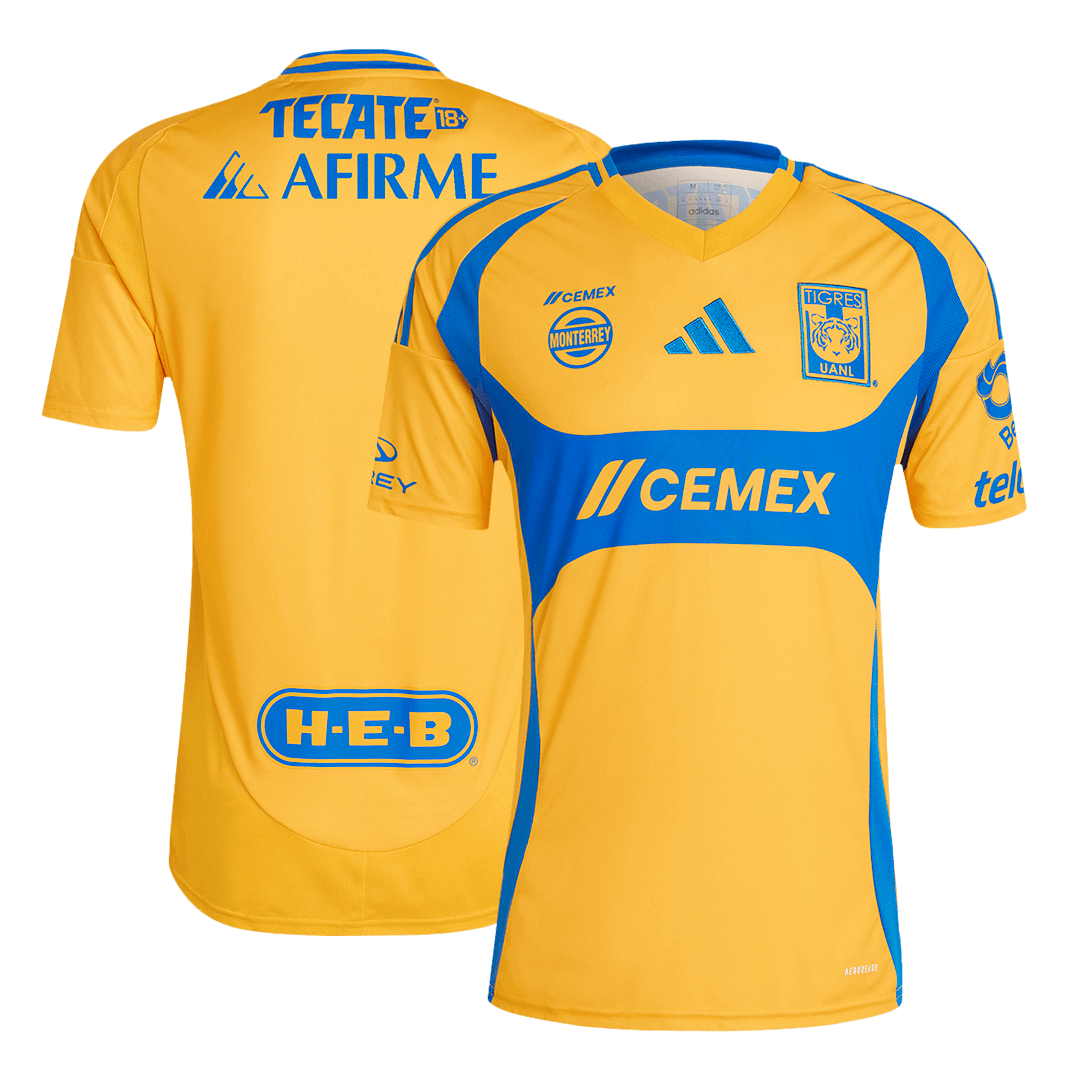 Tigres UANL Home Soccer Jersey - gogoalshop