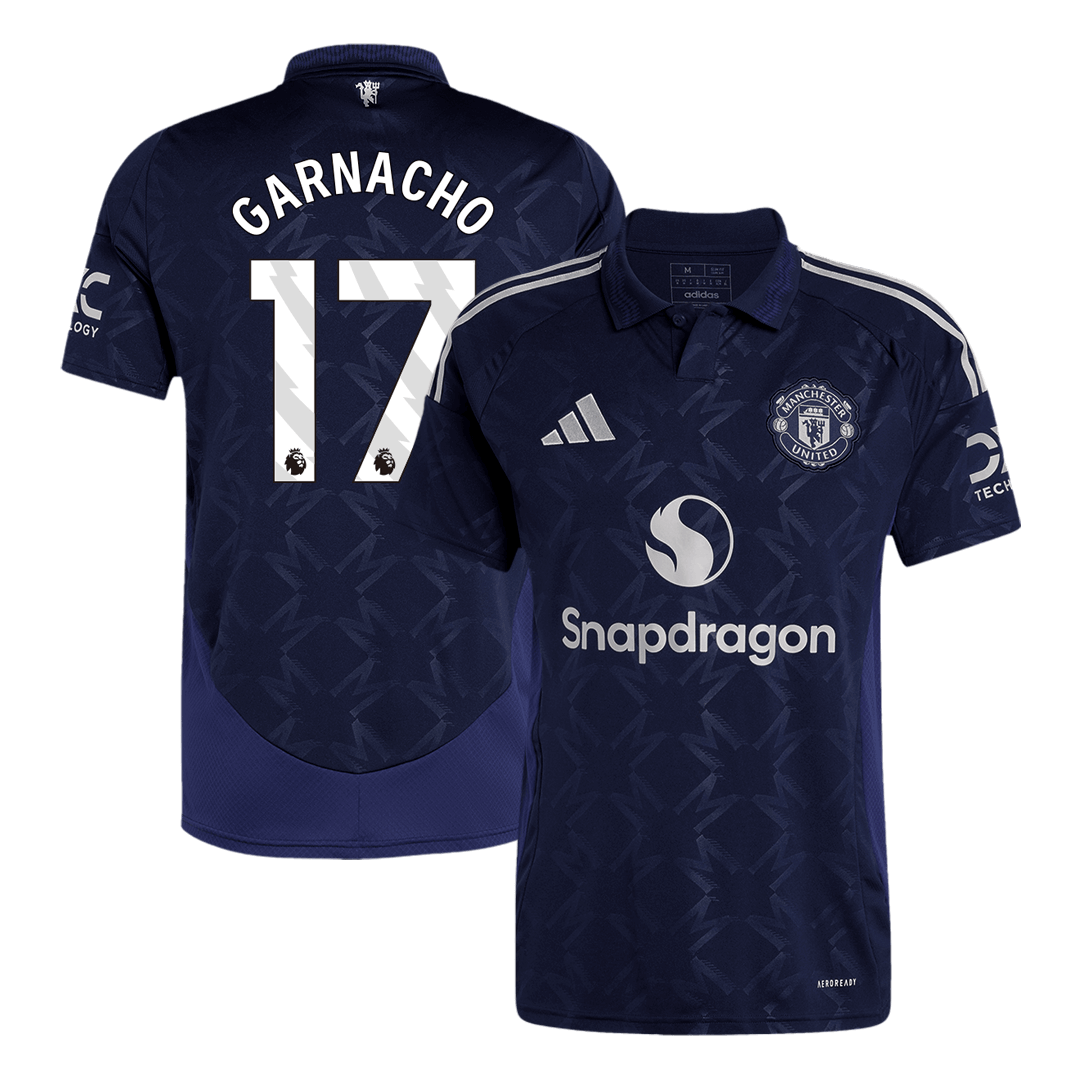 GARNACHO #17 Manchester United Away Soccer Jersey - gogoalshop