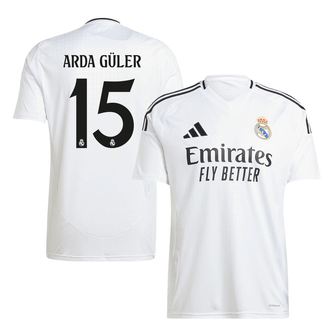 ARDA GÜLER #15 Real Madrid Home Soccer Jersey - gogoalshop