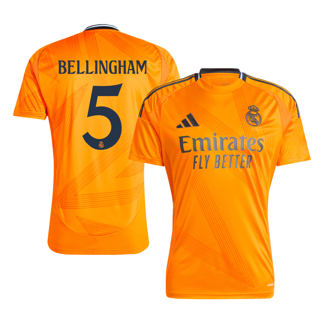 BELLINGHAM #5 Real Madrid Away Soccer Jersey - gogoalshop