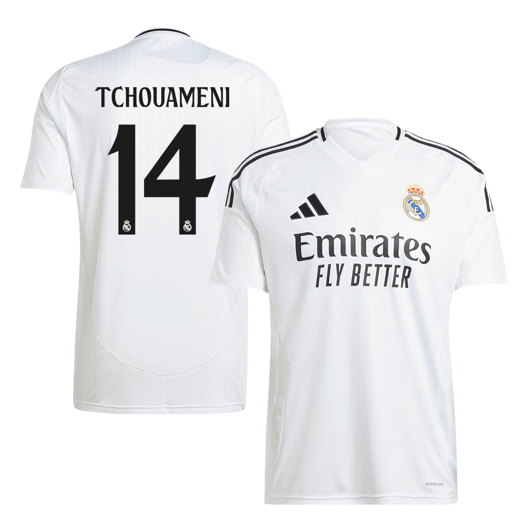 TCHOUAMENI #14 Real Madrid Home Soccer Jersey - gogoalshop