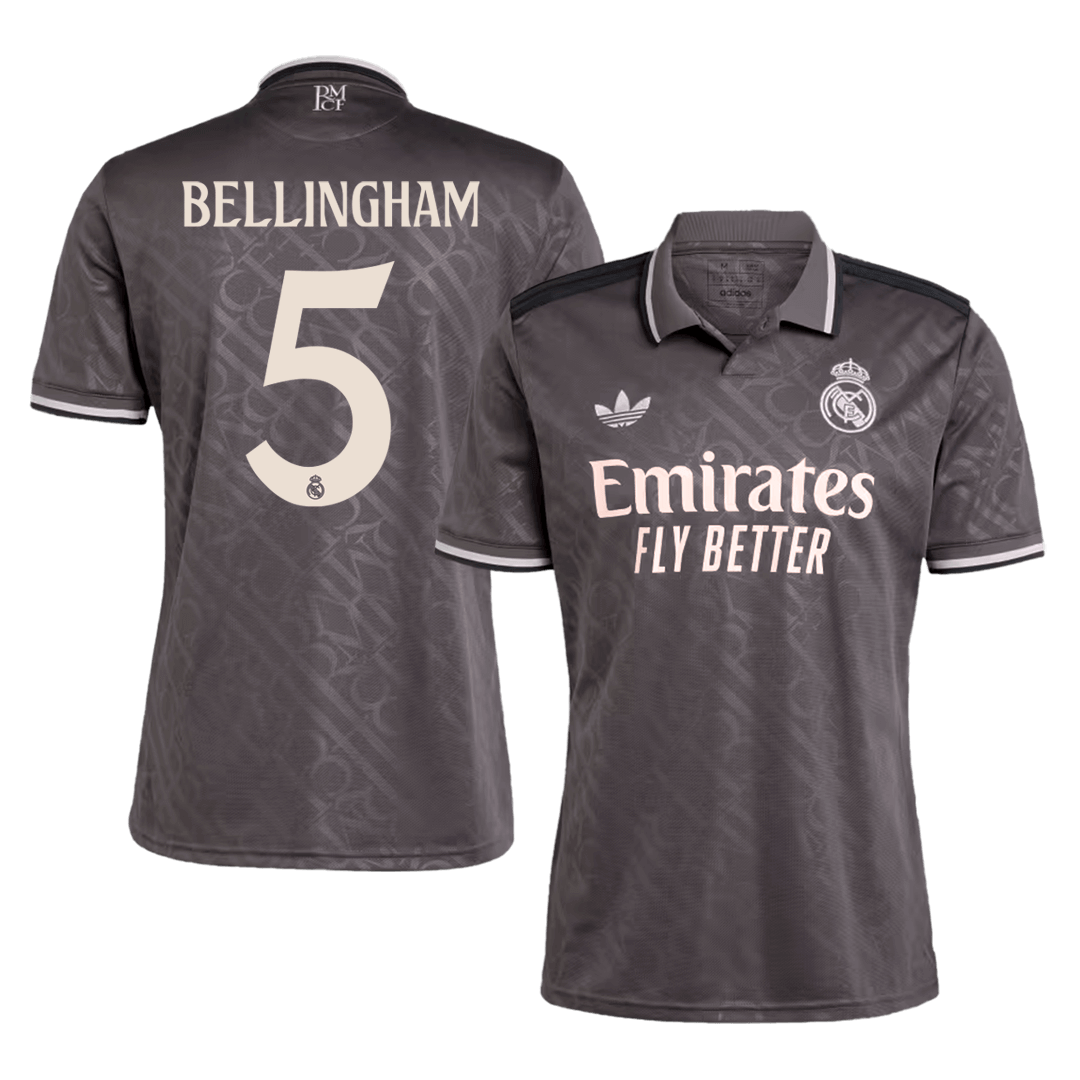 BELLINGHAM #5 Real Madrid Third Away Soccer Jersey - gogoalshop