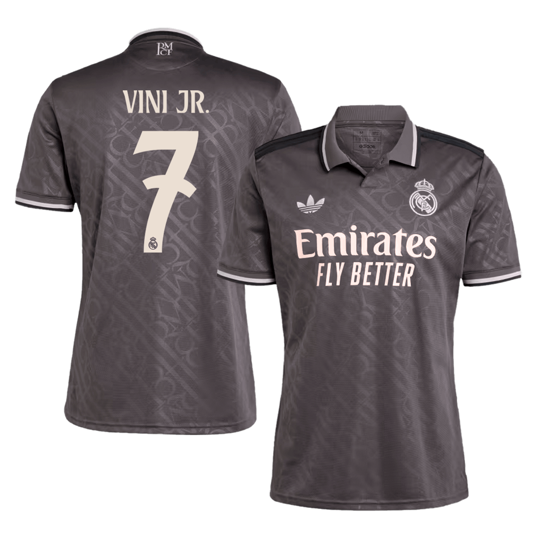 VINI JR. #7 Real Madrid Third Away Soccer Jersey - gogoalshop
