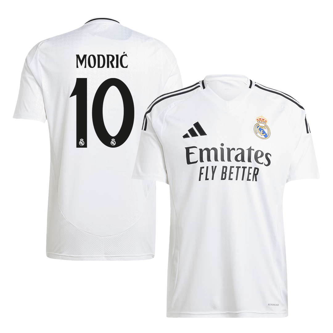 MODRIĆ #10 Real Madrid Home Soccer Jersey - gogoalshop