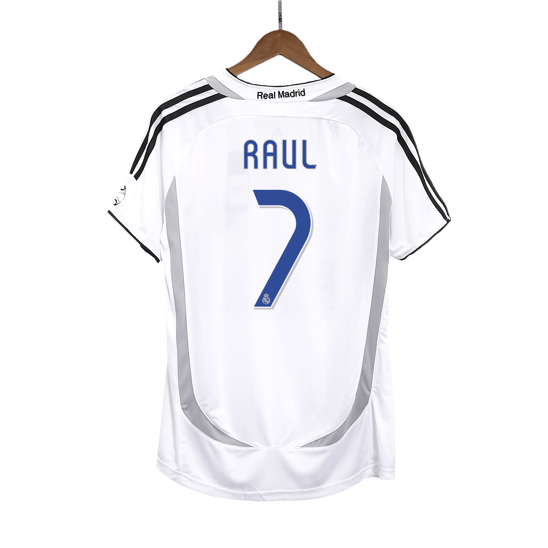 Retro Soccer Jersey RAUL #7 Real Madrid Home 2006/07 - gogoalshop