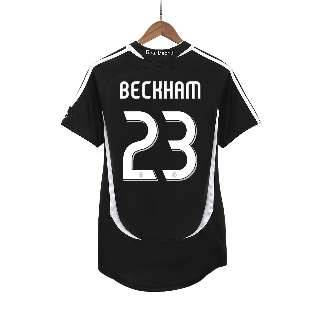 Retro Soccer Jersey BECKHAM #23 Real Madrid Away 2006/07 - gogoalshop