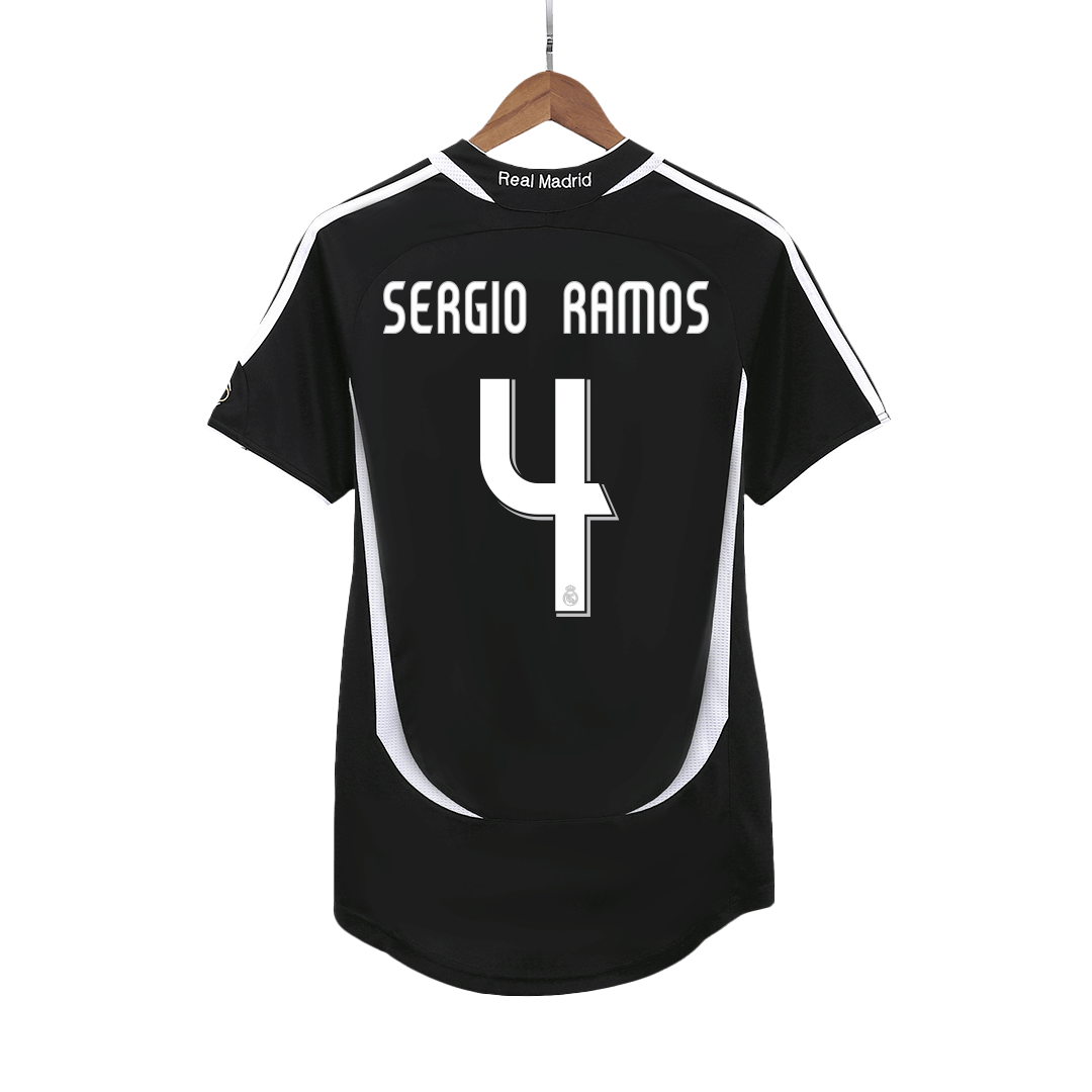 Retro Soccer Jersey SERGIO RAMOS #4 Real Madrid Away 2006/07 - gogoalshop