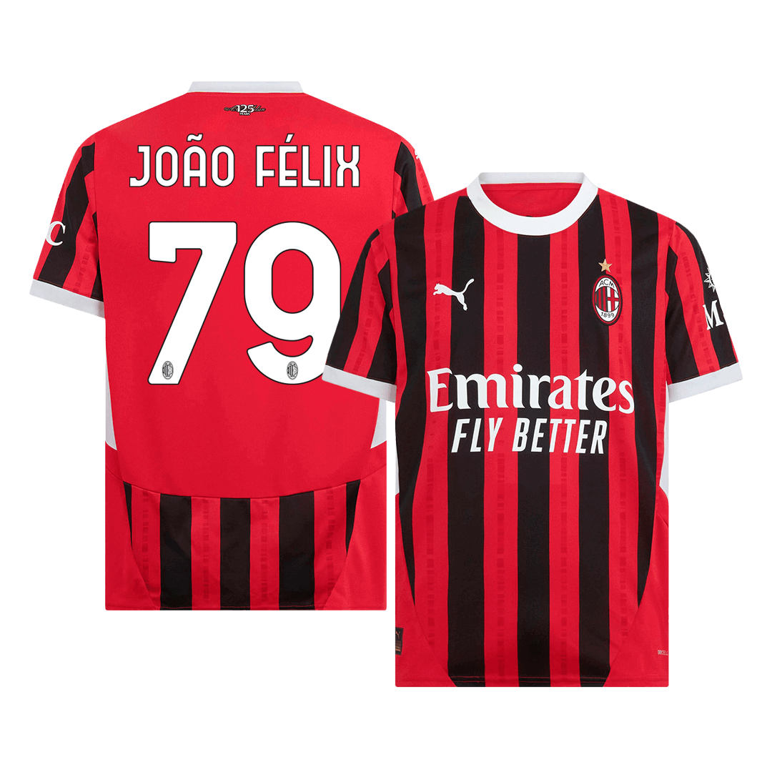 JOÃO FÉLIX #79 AC Milan Home Soccer Jersey - gogoalshop