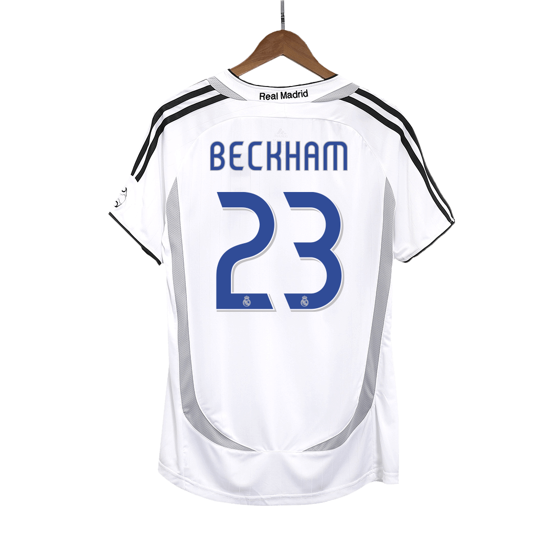 Retro Soccer Jersey BECKHAM #23 Real Madrid Home 2006/07 - gogoalshop