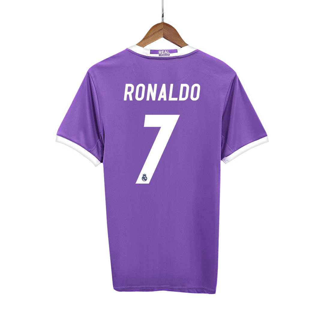 Retro Soccer Jersey RONALDO #7 Real Madrid Away 2016/17 - gogoalshop
