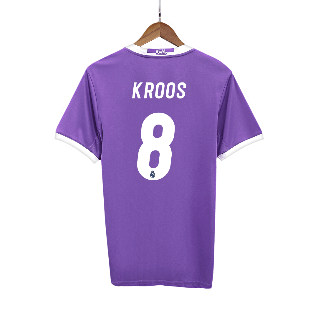 Retro Soccer Jersey KROOS #8 Real Madrid Away 2016/17 - gogoalshop