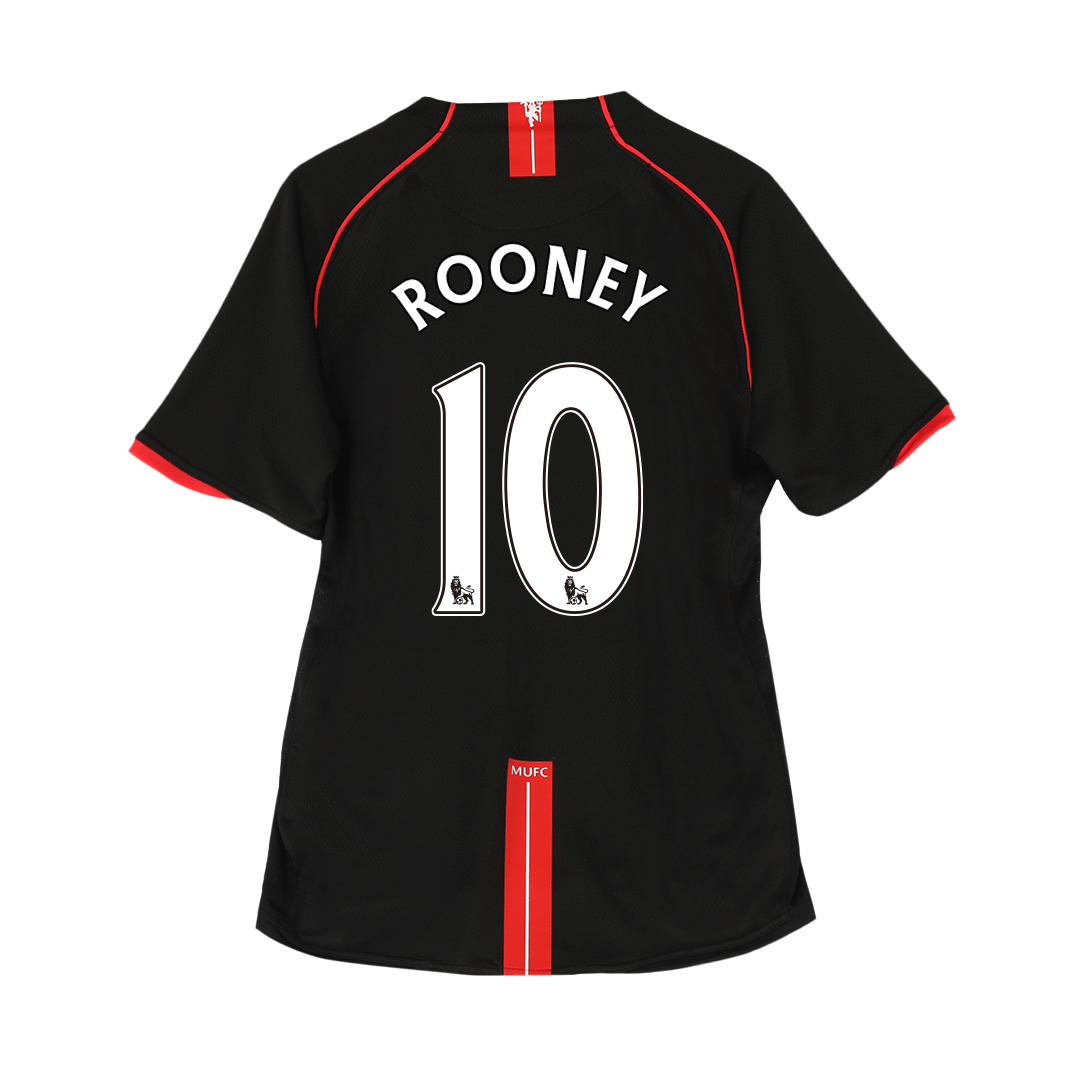 Retro Soccer Jersey ROONEY #10 Manchester United Away 2007/08 - gogoalshop