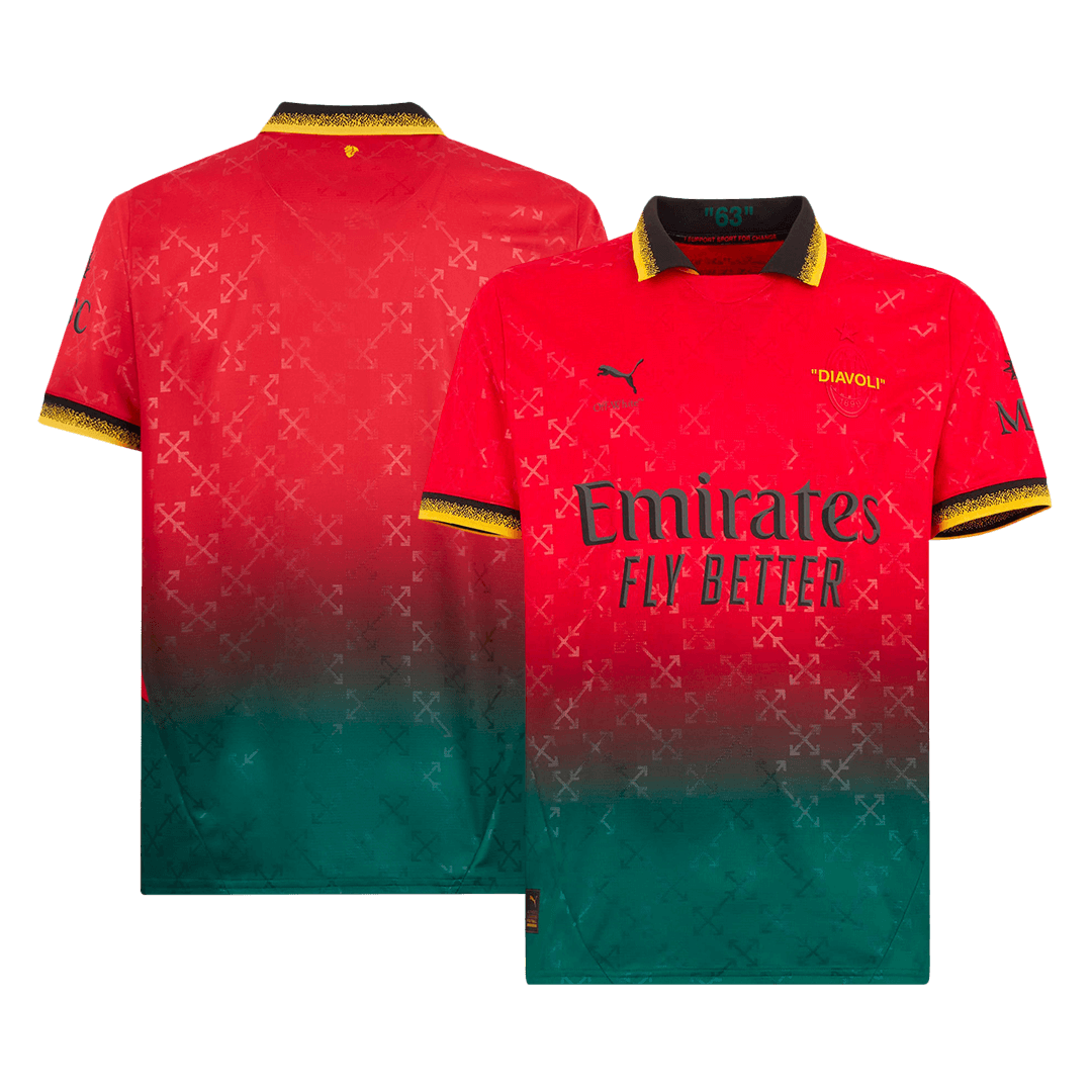 AC Milan Fourth Away Goalkeeper Soccer Jersey Red - gogoalshop