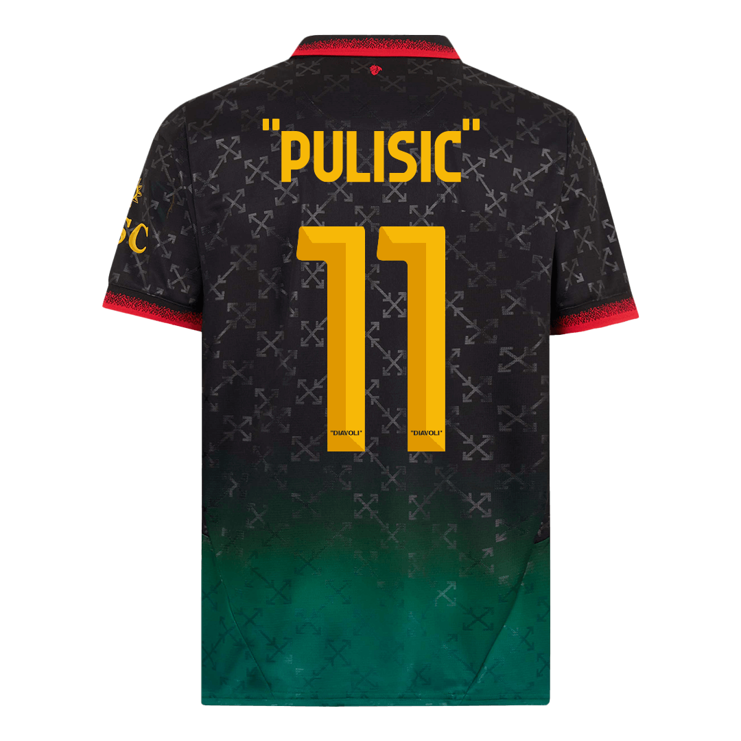 "PULISIC" #11 AC Milan Fourth Away Soccer Jersey - gogoalshop