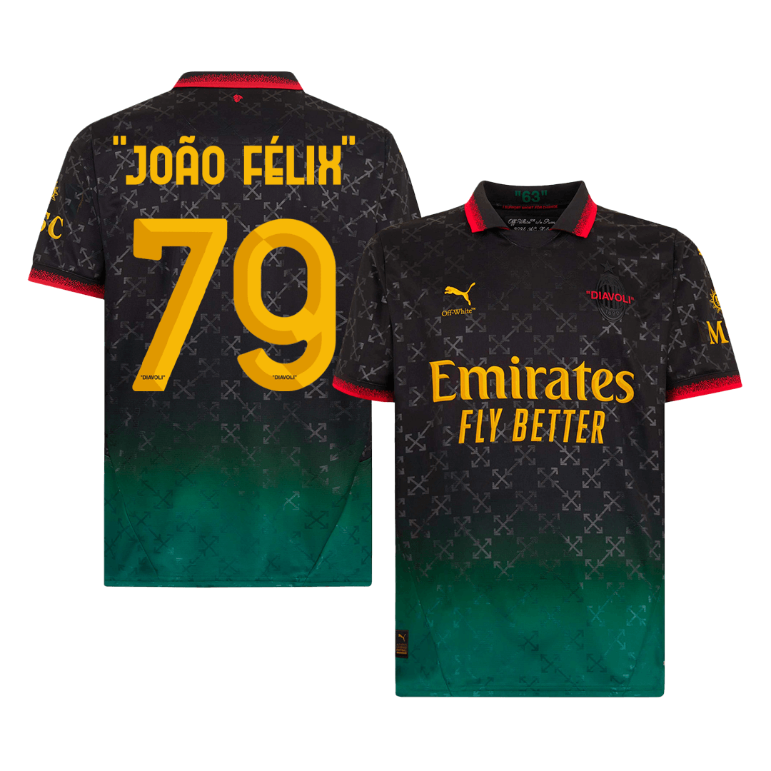 "JOÃO FÉLIX" #79 AC Milan Fourth Away Soccer Jersey - gogoalshop