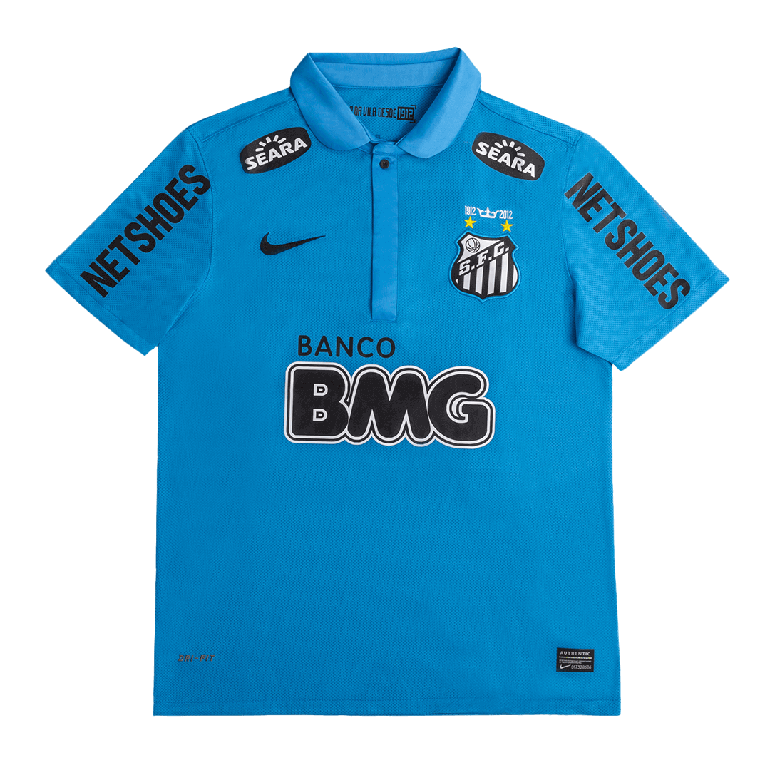Retro Soccer Jersey Santos FC Third Away 2012 - gogoalshop