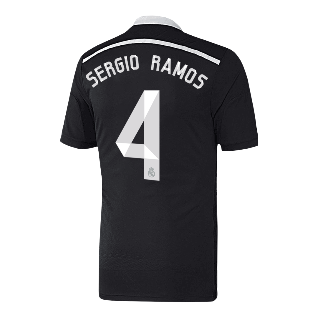 Retro Soccer Jersey SERGIO RAMOS #4 Real Madrid Third Away 2014/15 - gogoalshop