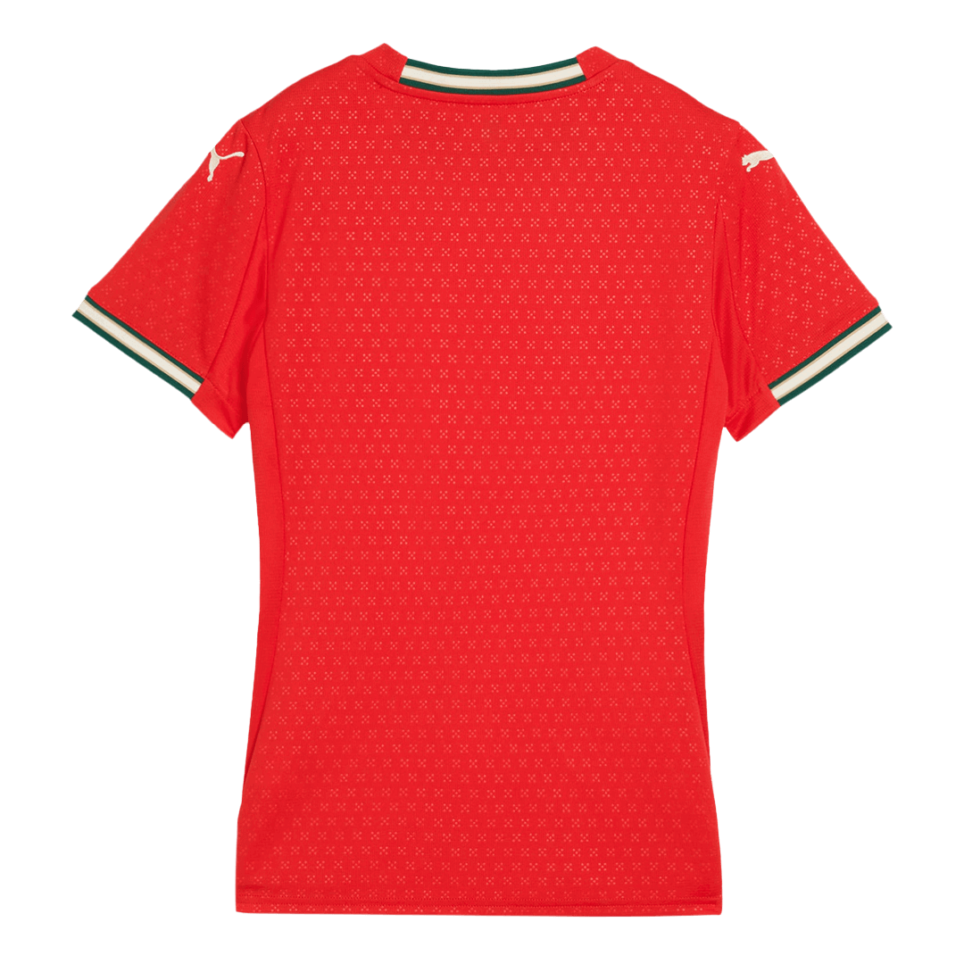 Women's Portugal Home Jersey 2025 - gogoalshop