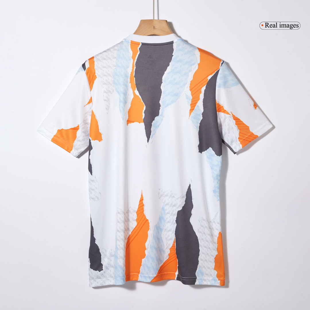 Real Madrid Pre-Match Soccer Jersey White - gogoalshop