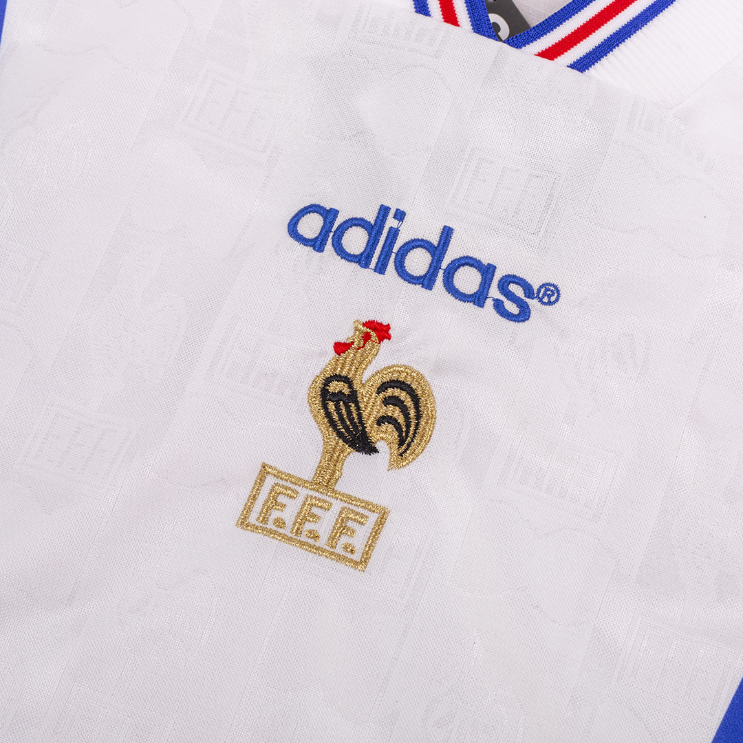 Retro Soccer Jersey France Away 1996 - gogoalshop