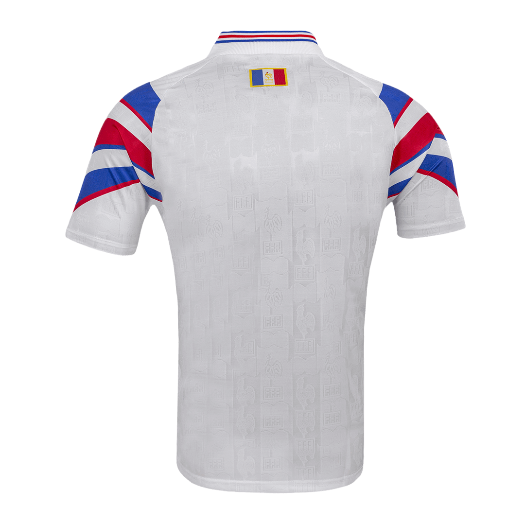 Retro Soccer Jersey France Away 1996 - gogoalshop
