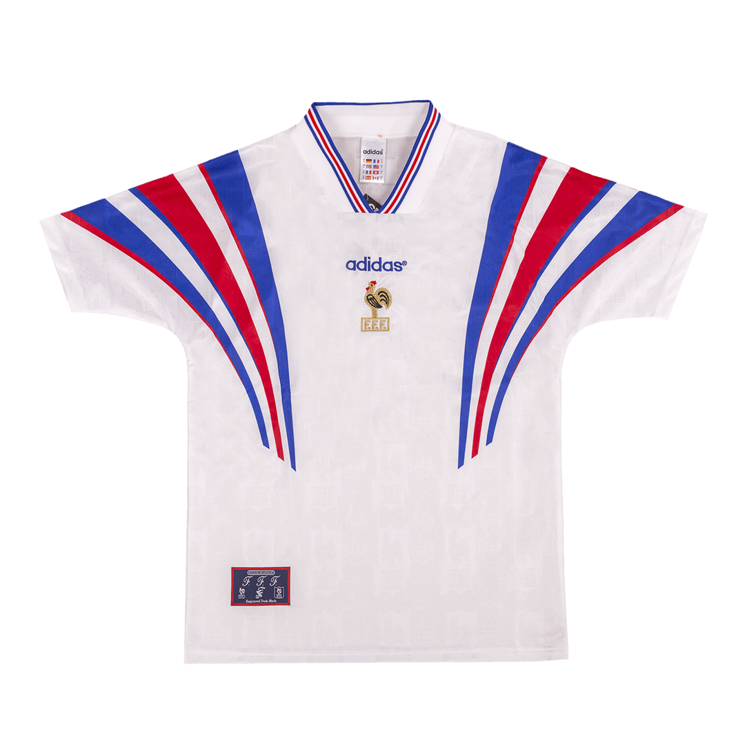 Retro Soccer Jersey France Away 1996 - gogoalshop