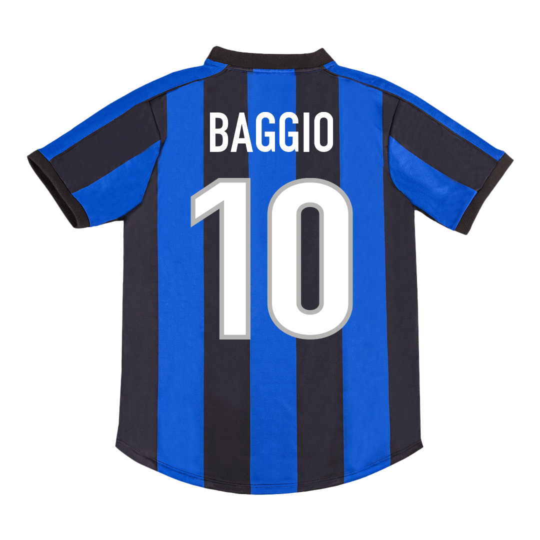 Retro Soccer Jersey BAGGIO #10 Inter Milan Home 1999/00 - gogoalshop