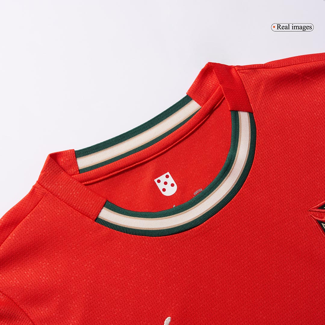 Women's Portugal Home Jersey 2025 - gogoalshop